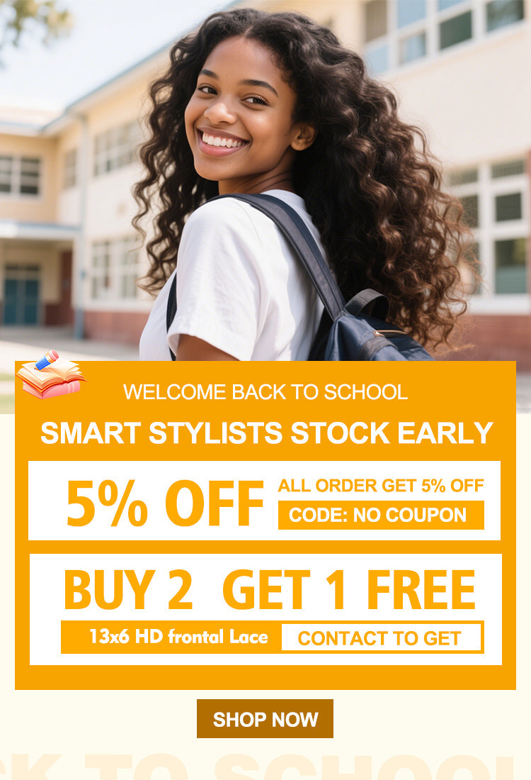 Back to School Wig Sale 2025 | Up to 3 Free HD Lace Frontals – XBL Hair USA