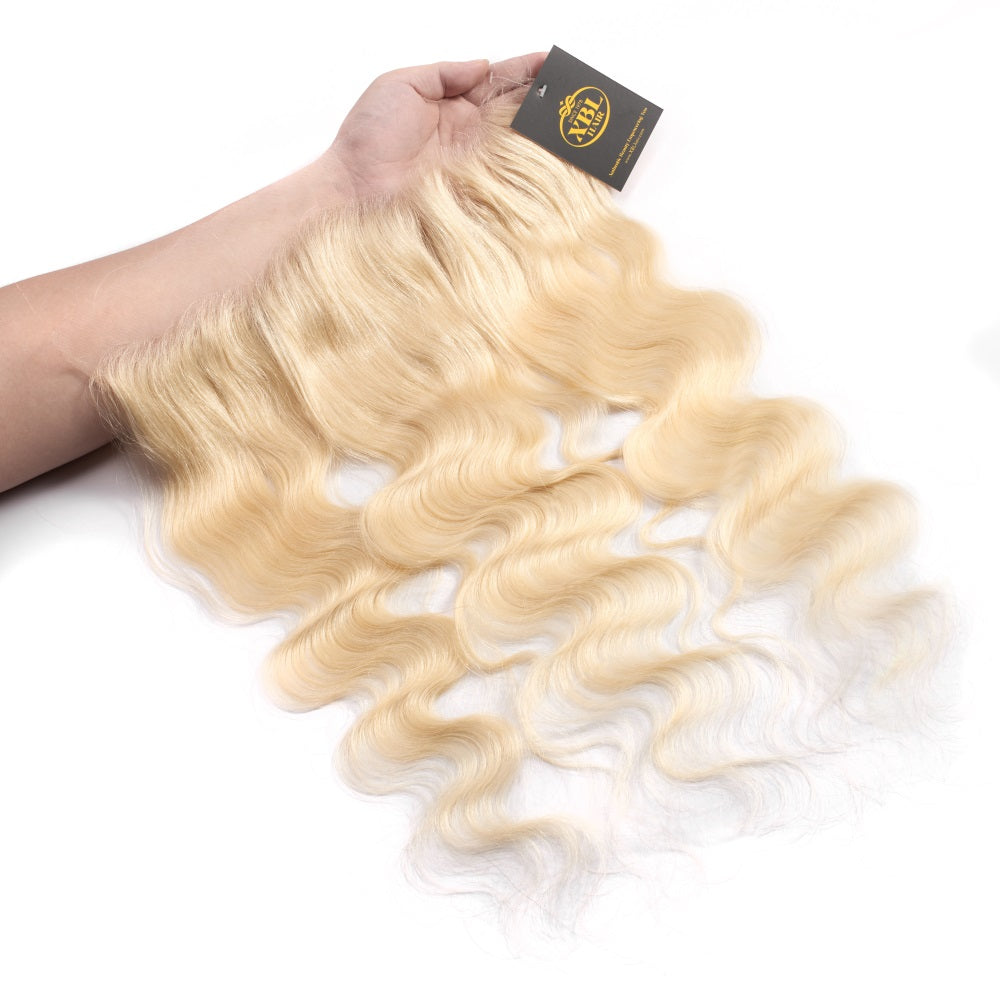 XBL Hair Miss Lovely #613 Blonde 13x4 HD Lace Frontal Body Wave Ear To Ear