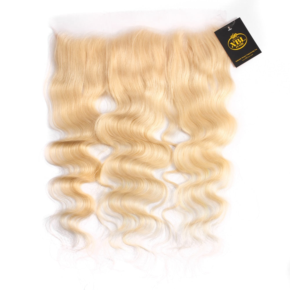 XBL Hair Miss Lovely #613 Blonde 13x4 HD Lace Frontal Body Wave Ear To Ear