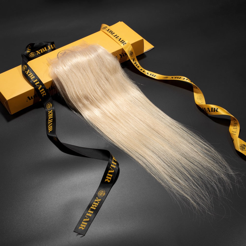 XBL Hair Miss Lovely #613 Blonde 13x4 HD Lace Frontal Straight Ear To Ear