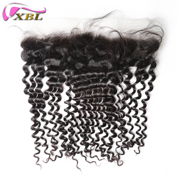 13×4 Lace Frontal Transparent Lace Deep Wave