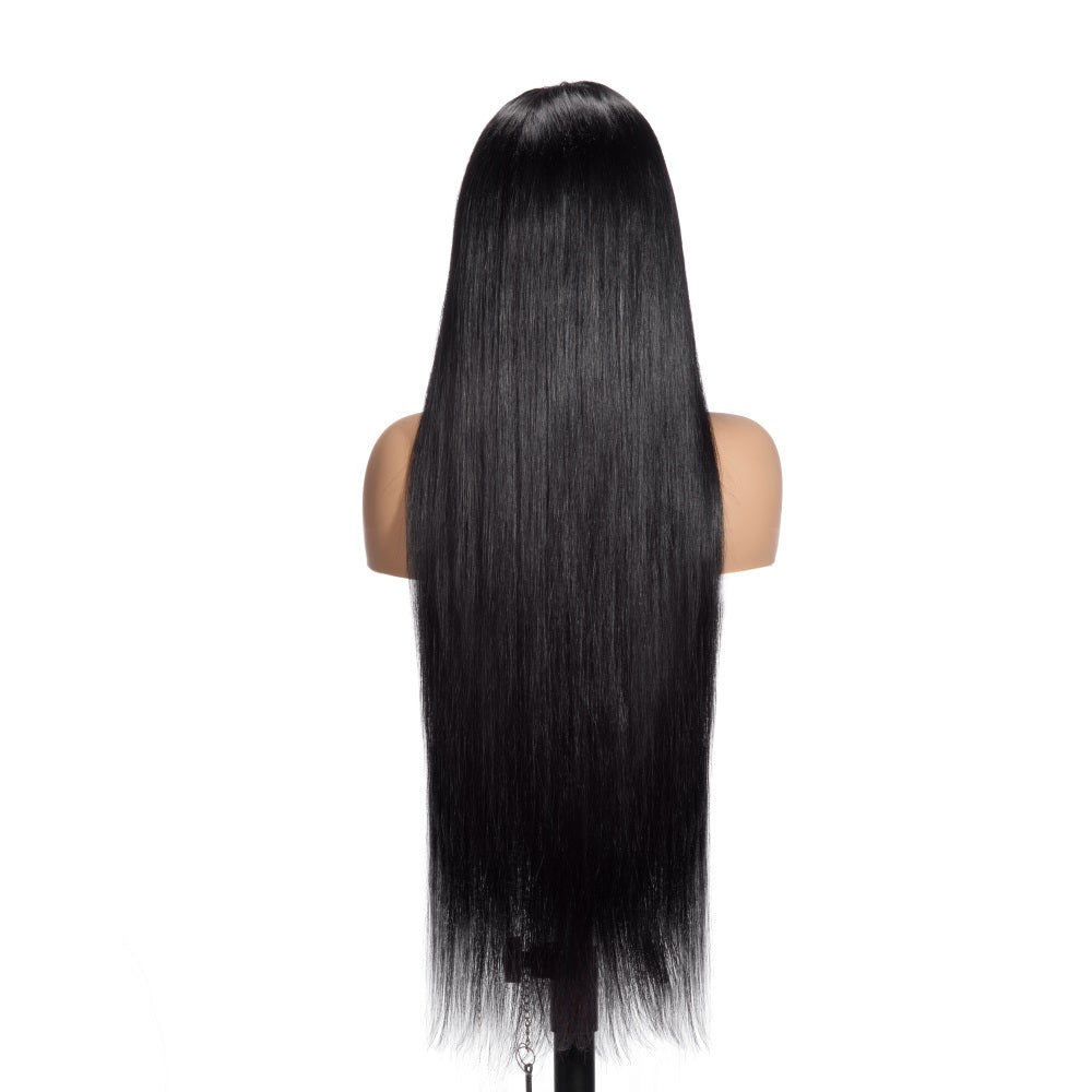 XBLHair 3D Fitted Wig Straight Wave 13x6 HD Lace Frontal Small Cap Fit Your Forehead Snugly Wig with Baby Hair