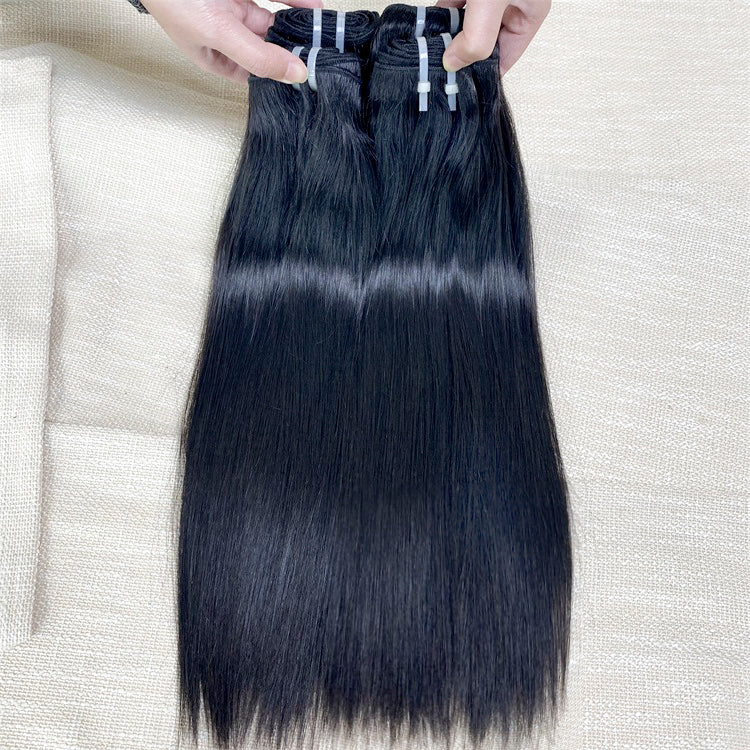 XBLhair Miss Flawless  3 Bundles Raw Hair Natural Straight Single Donor Hair Human Hair Extension