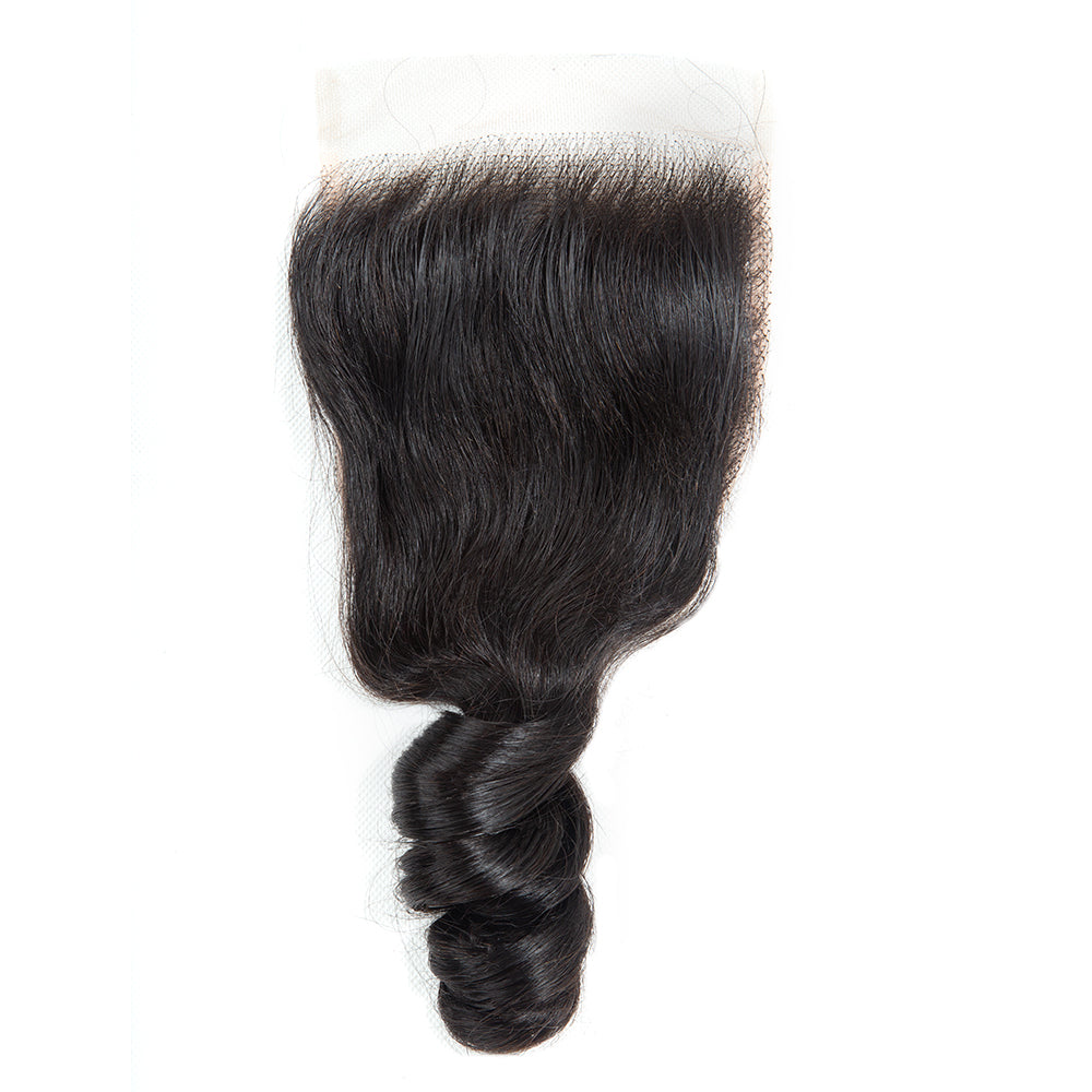 XBLHair 5x5HD Lace Loose Wave Closure Raw Hair Bulk Deal