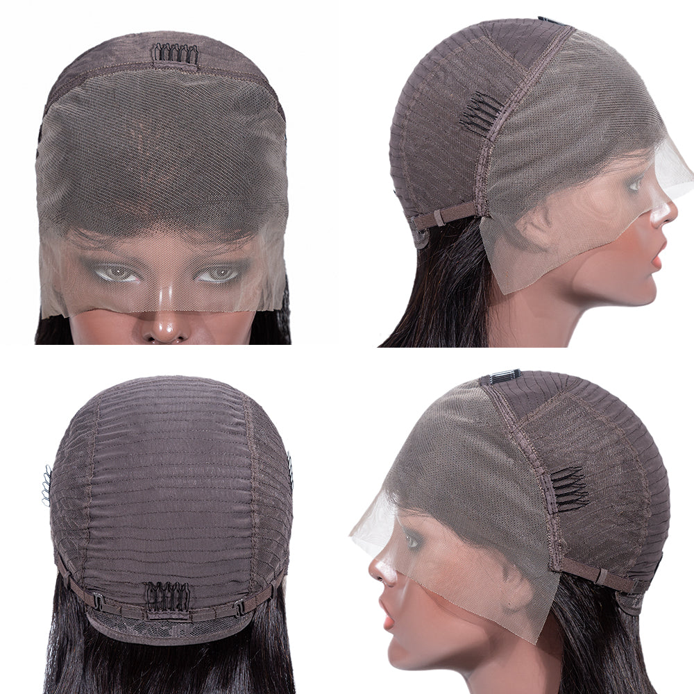 12-40inch 180% Density 13×4 Transparent Lace Frontal Wig Body Wave