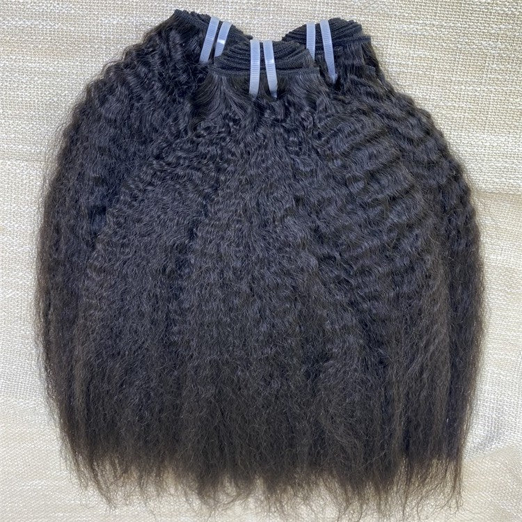 XBLhair Miss Flawless Raw Hair Kinky Straight Vietnam Human Hair Bundles From Single Donor