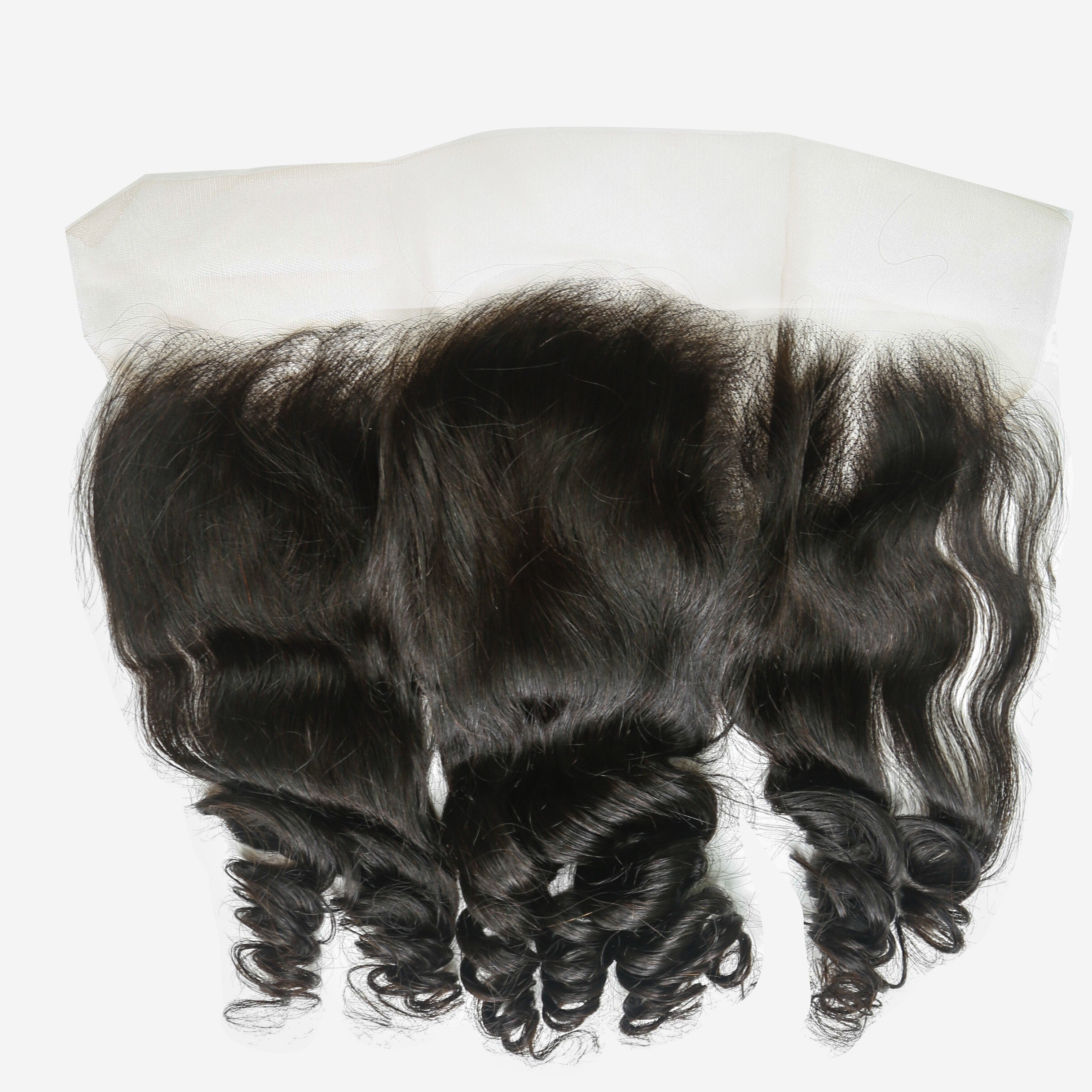 XBL Hair 13x6 Transparent Lace Frontal Loose Wave Small Knots Pre-plucked Hairline