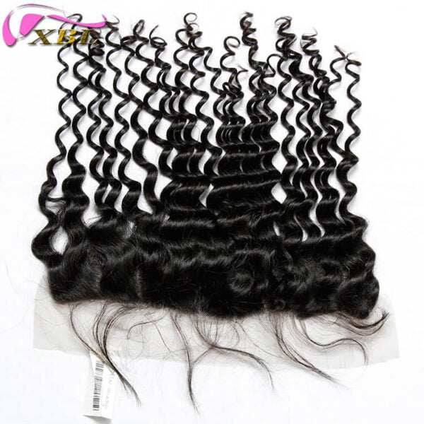 13×4 Lace Frontal Transparent Lace Deep Wave