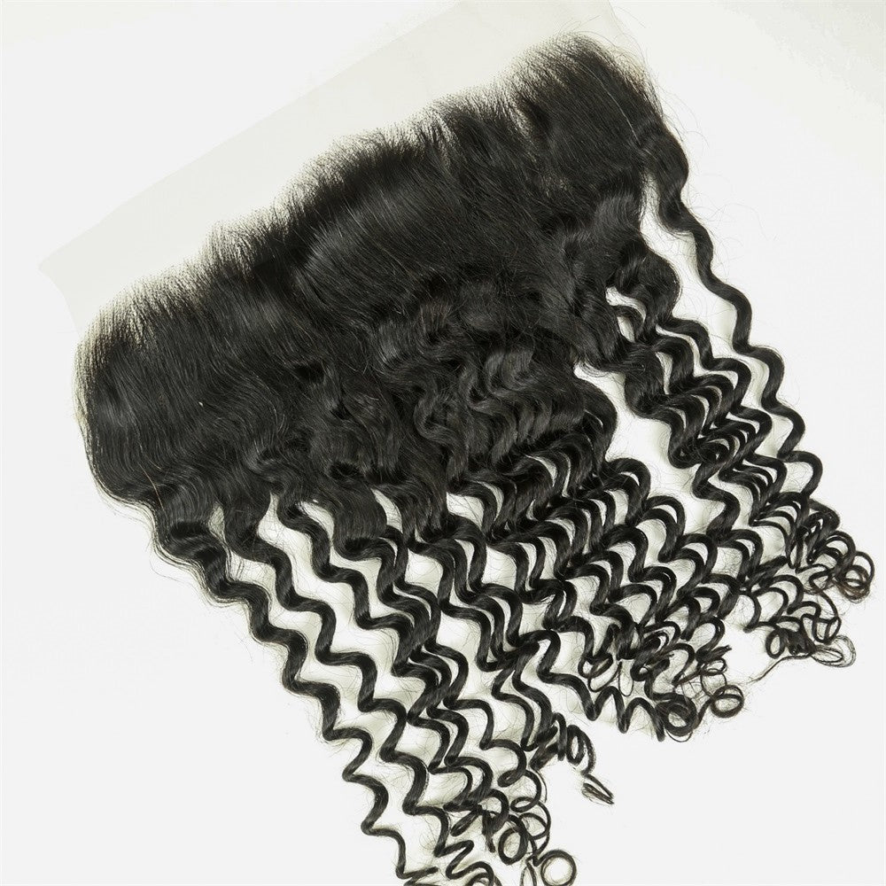 XBL Hair 13x6 HD Lace Frontal Deep Wave Small Knots Pre-plucked Hairline