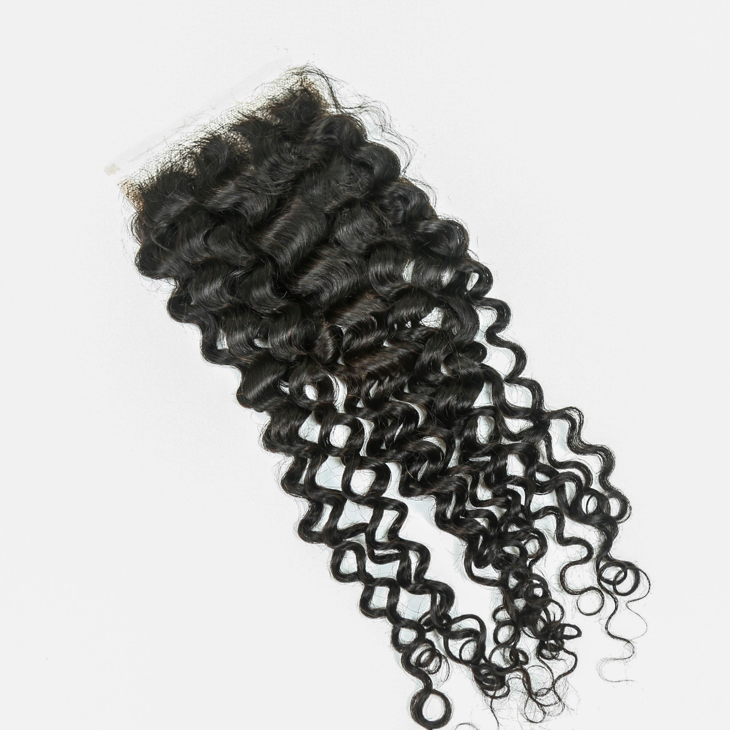 XBL Hair 5x5 Transparent Lace Closure Curly Deep Curly