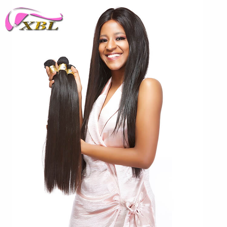 XBLhair Miss Flawless Raw Hair Top Premium One Donor 3 Bundle Deal Straight