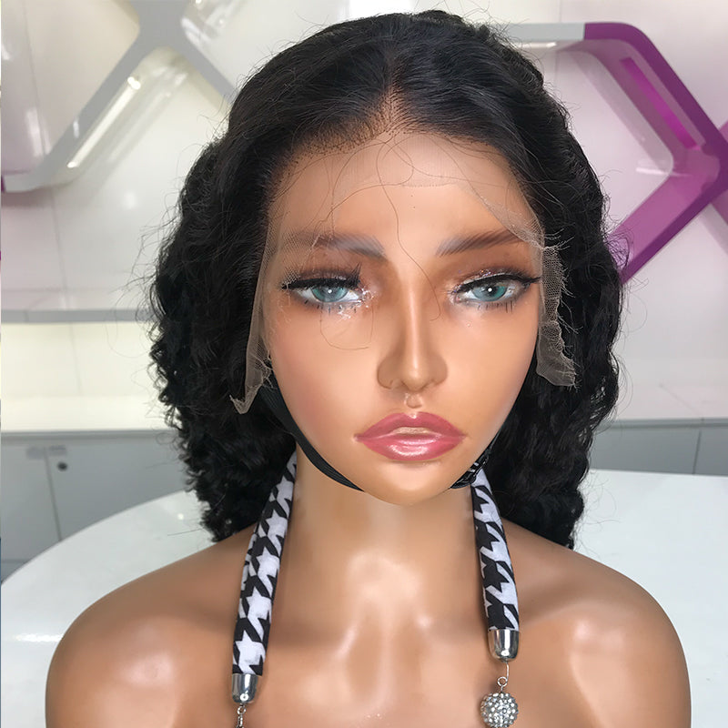 Bleached Knots 13x4 HD Full Frontal Wig Pineapple Wave with Bleached Knots