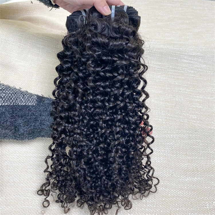 XBLhair Miss Flawless Raw Hair One Donor Hair 3 Bundles/Lot Curly Hair Weaves Hair Bundles