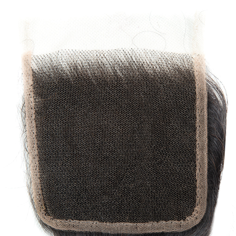 XBL Hair 4x4 HD Lace Closure Water Wave Free Part 100% Human Hair
