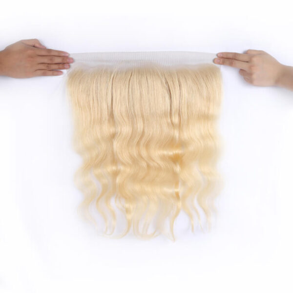 Top Quality 613 Blonde Body Wave 13x4 Lace Frontal