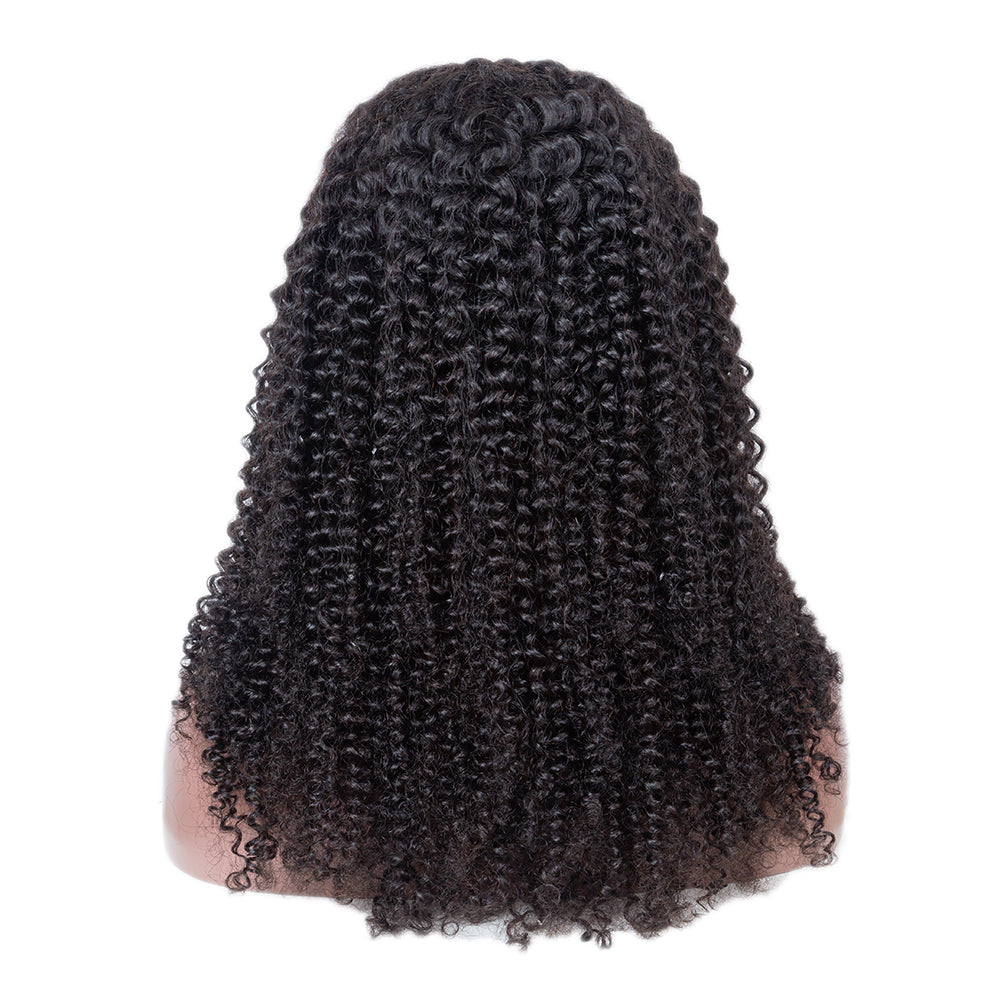 XBL Hair 250% Density U Part Curly Wig Glueless Curly Human Hair Wig Very Full
