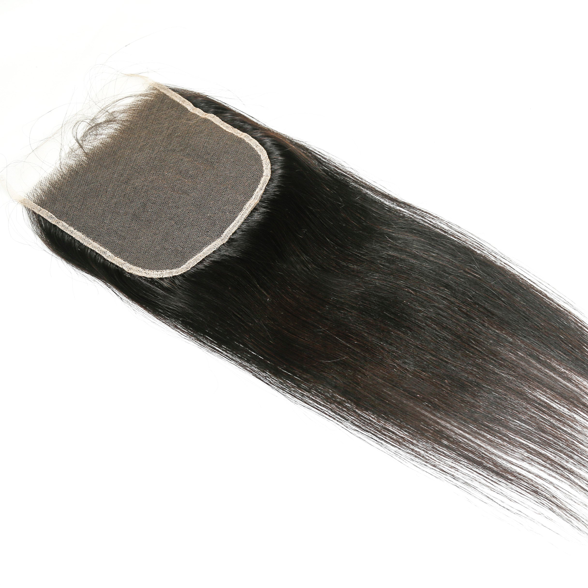 XBL Hair 6x6 HD Lace Closure Straight Small Knots 100% Human Hair
