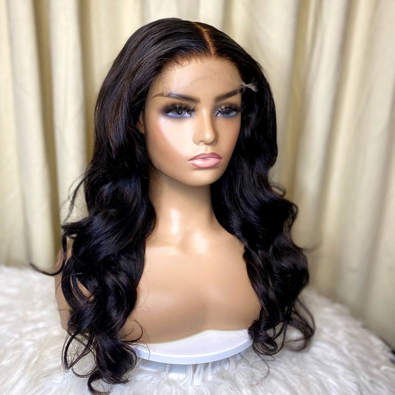 XBLhair Body Wave Glueless Ready to Go Wig 5x5 HD Cloure Wig With Small Knots and Preplucked Hairline