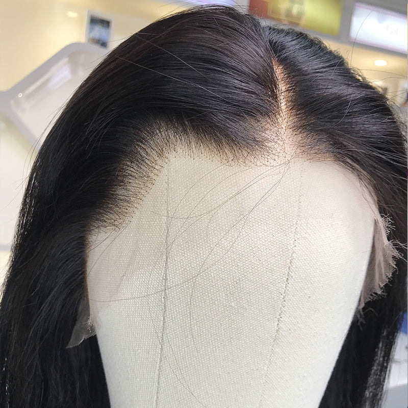 Bleached Knots 13x4 HD Full Frontal Wig Straight with Bleached Knots