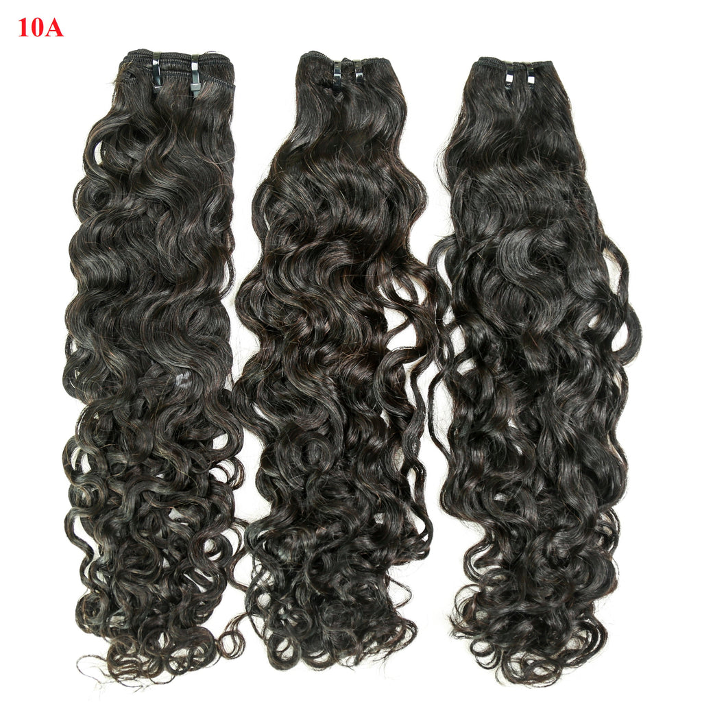 XBL Hair Miss Flawless / Lovely / Pretty Water Wave 3 Bundles with 13x6 Frontal with Bleached Knots