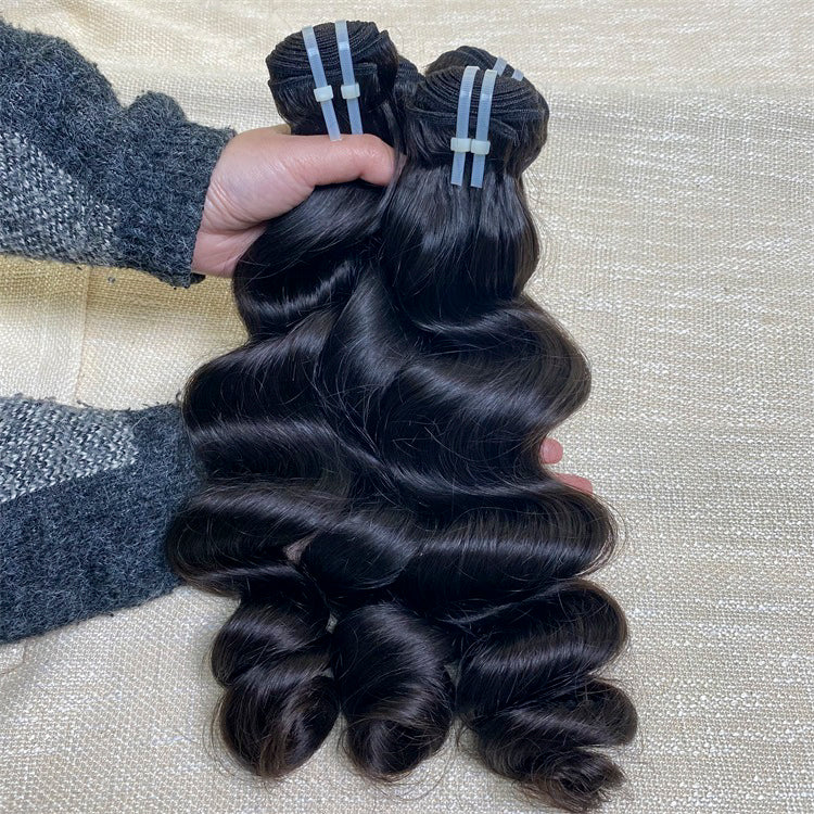 XBLhair Miss Flawless Raw Hair Loose Wave 3 Bundles Vietnam Human Hair Bundles
