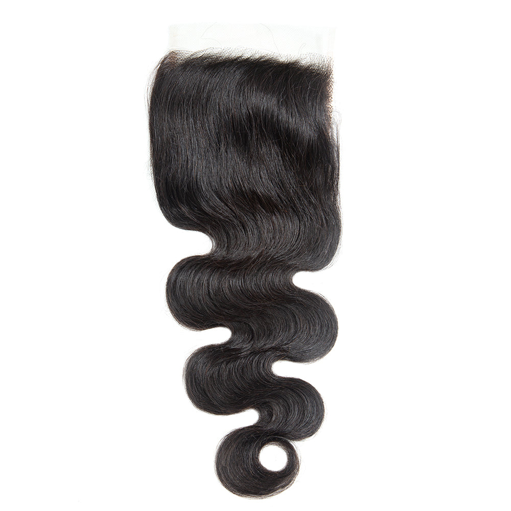 XBL Hair 5x5 HD Lace Closure Body Wave Small Knots 100% Human Hair