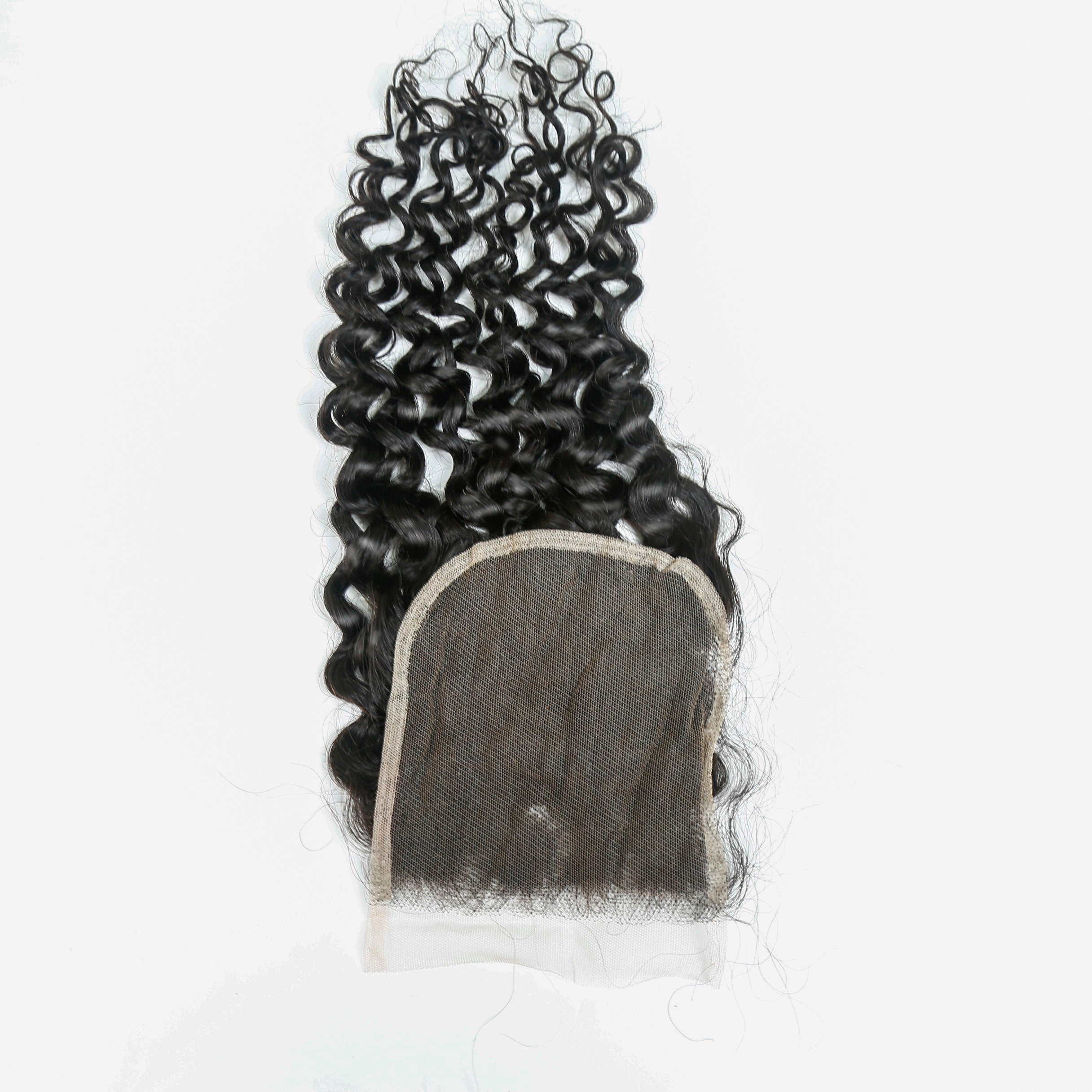 XBL Hair 5x5 Transparent Lace Closure Curly Deep Curly