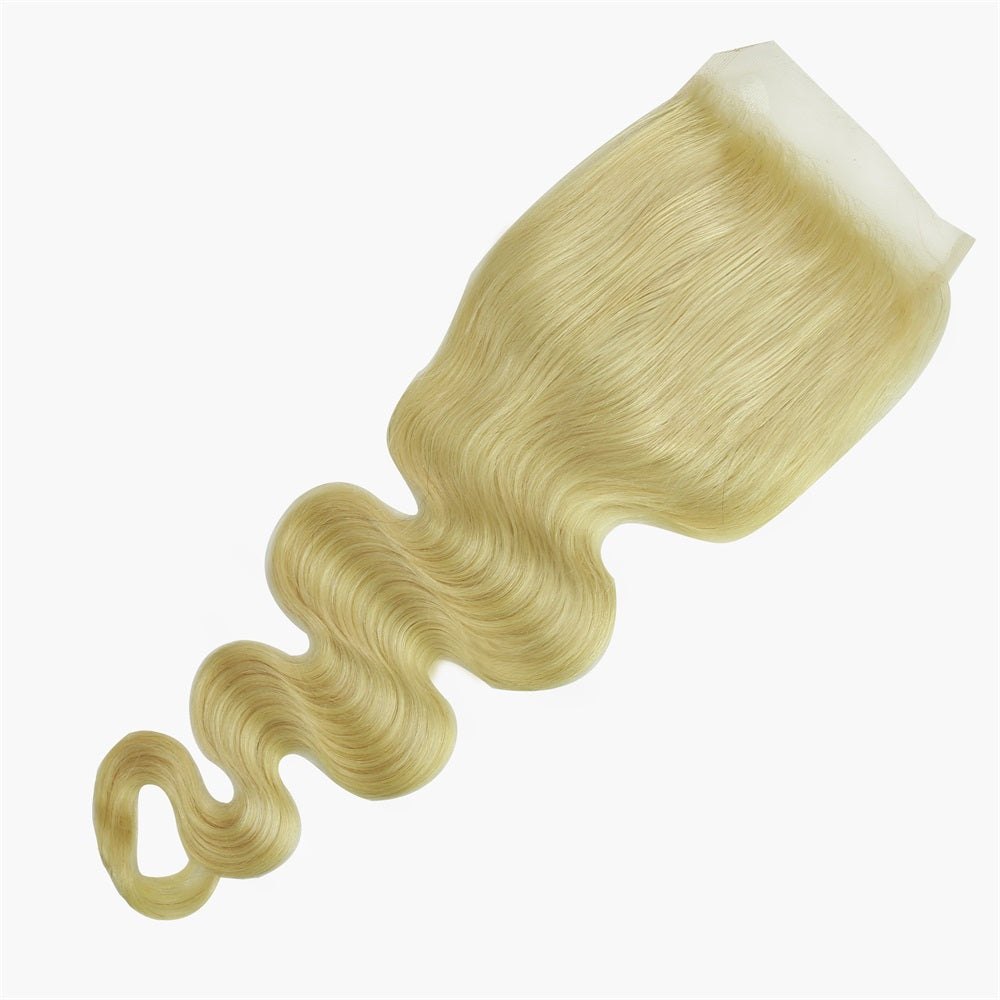 XBL Hair #613 Blonde 5x5 HD Lace Closure Body Wave