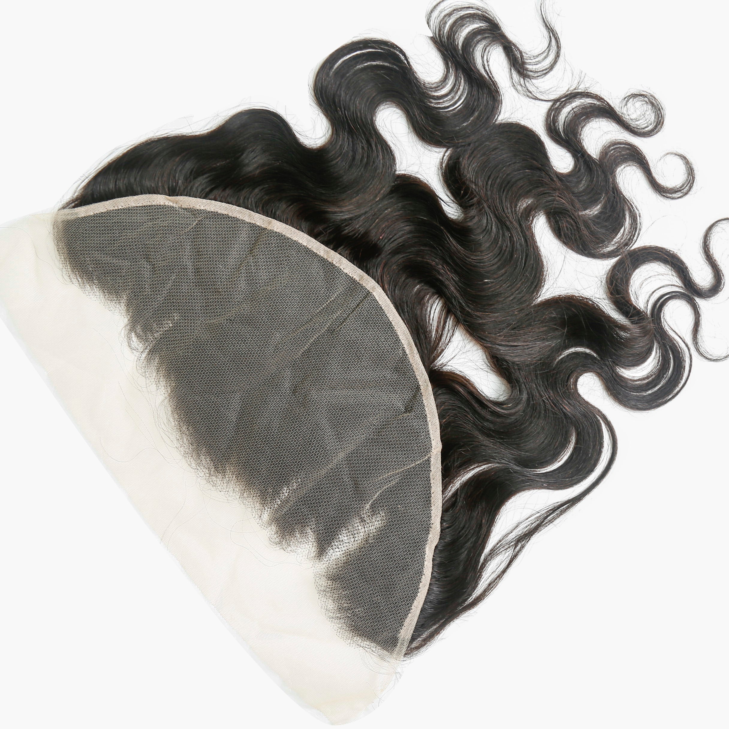 XBL Hair 13x6 Transparent Lace Frontal Body Wave Small Knots Pre-plucked Hairline