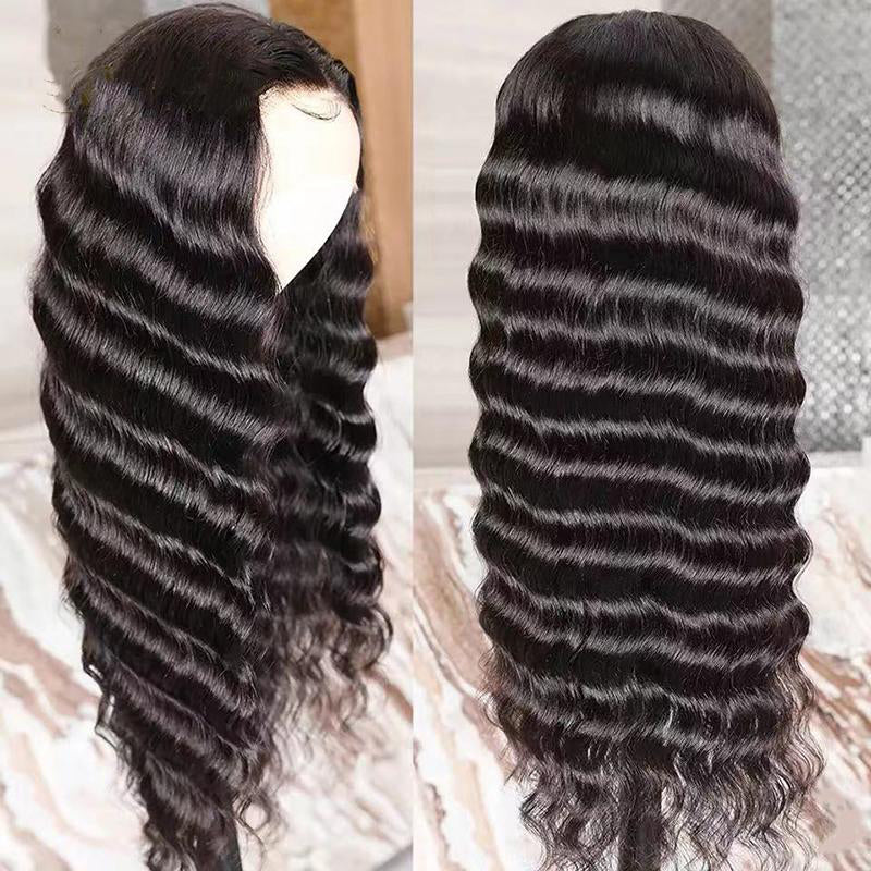 XBL Hair 13x4/13x6 HD Full Frontal Wig Loose Deep Wave Lace Front Wig Bleached Small Knots