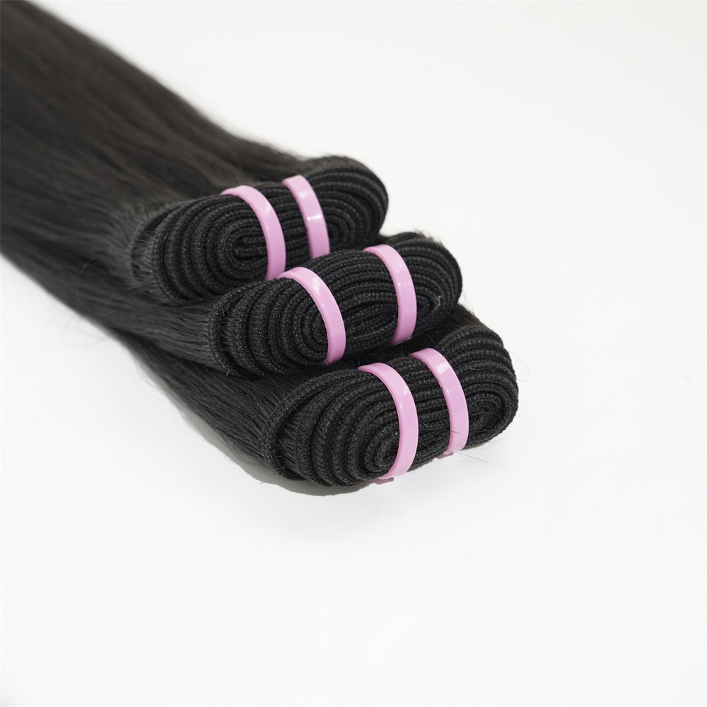 XBLhair Miss Fantastic Younger Raw Hair Bundles Straight Wave 100% One Donor Human Raw Hair