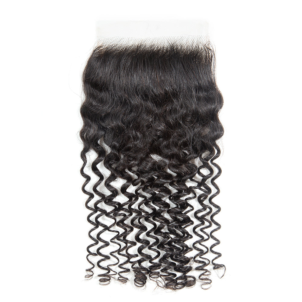 XBLHair 5x5HD Lace Closure Curly Hair High Quality Virgin Soft Hair