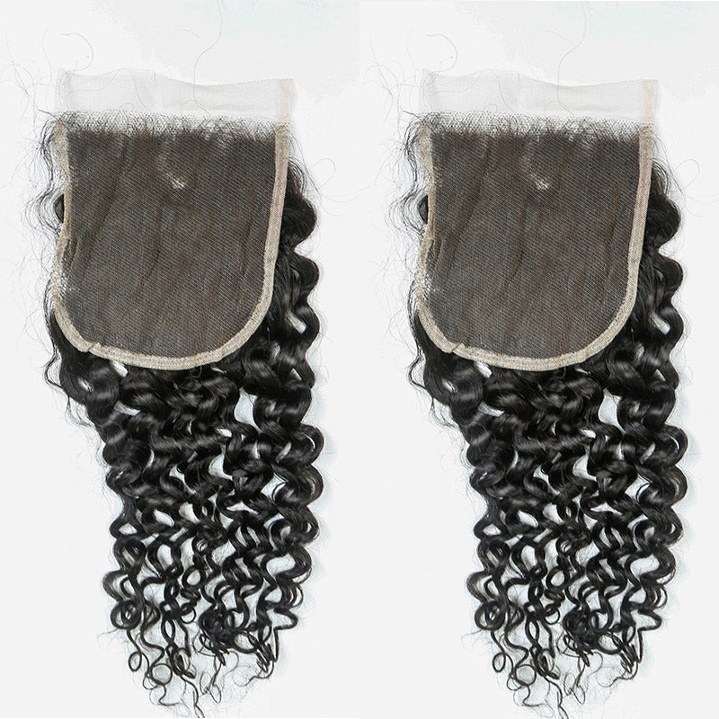 XBL Hair 5x5 Transparent Lace Closure Curly Deep Curly