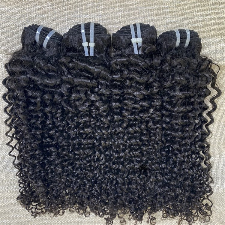 XBLhair Miss Flawless Raw Hair One Donor Hair 3 Bundles/Lot Curly Hair Weaves Hair Bundles