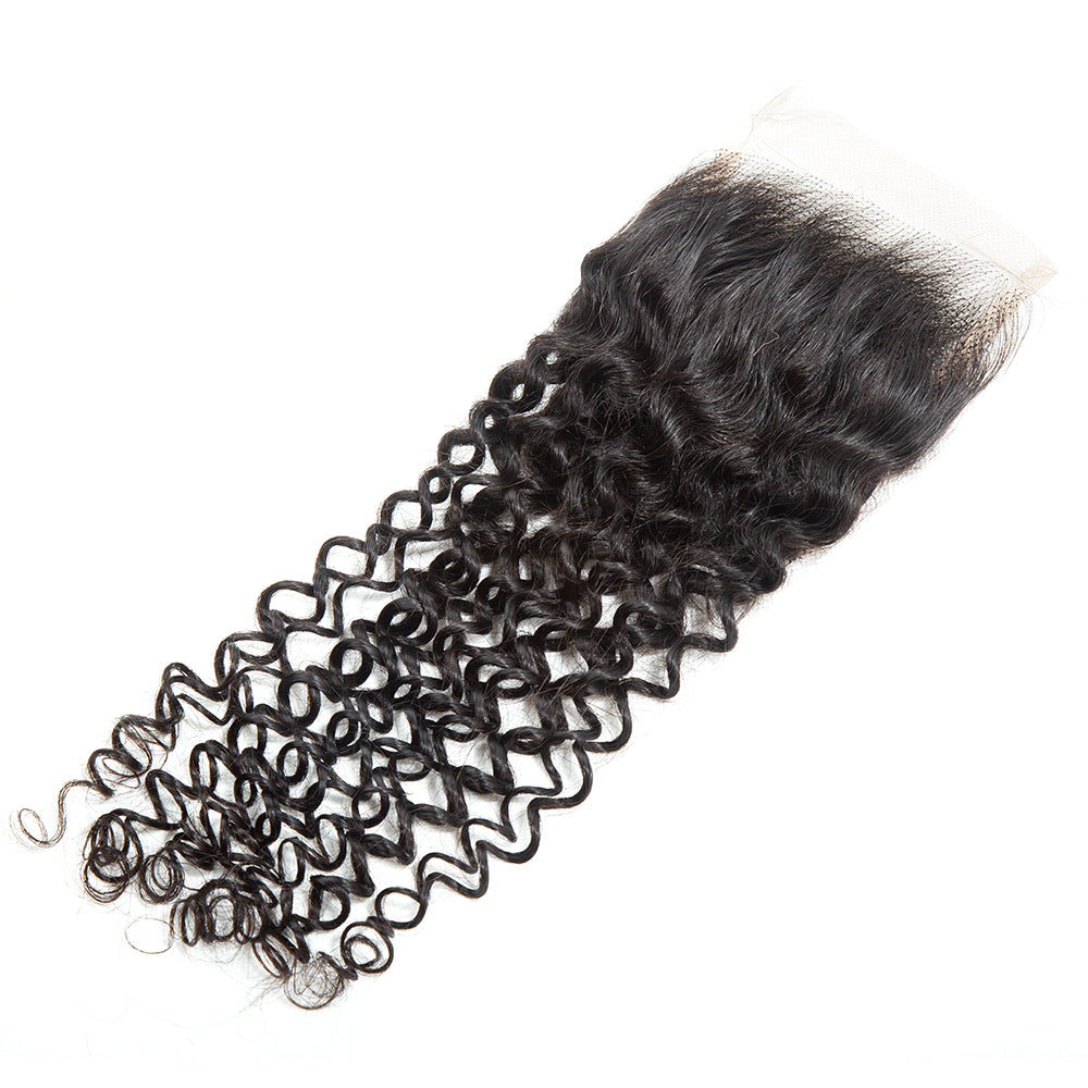 XBL Hair 4x4 HD Lace Closure Curly Deep Curly