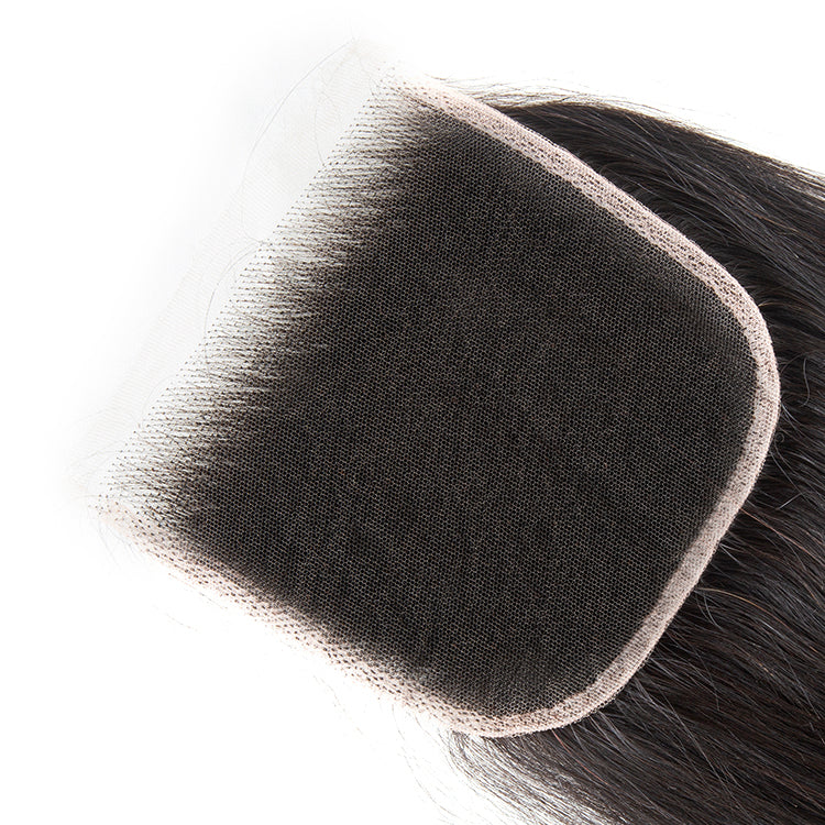 XBL Hair 5x5 HD Lace Closure Straight Small Knots 100% Human Hair