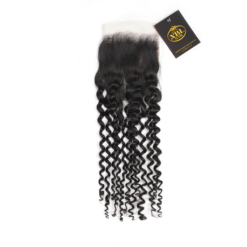 4×4 HD Lace Closure Curly Hair