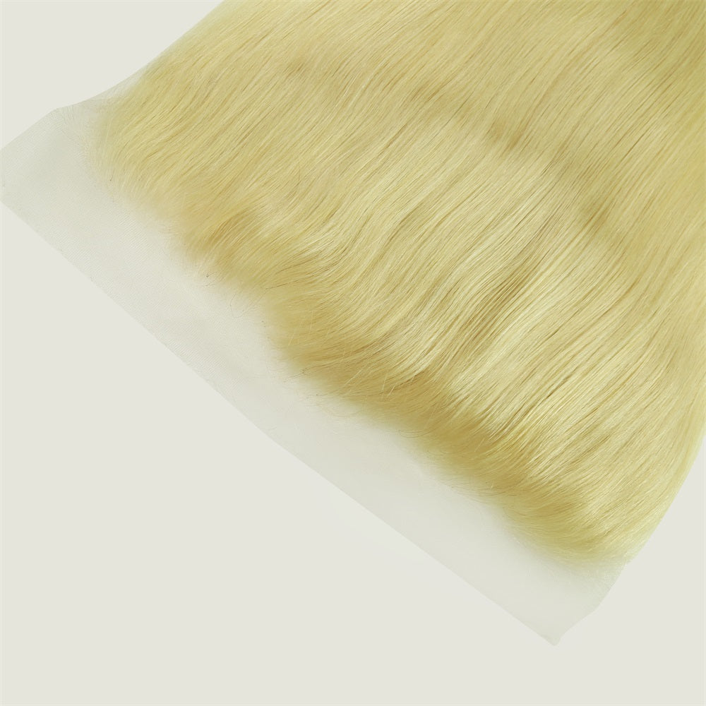 XBLHair #613 Blonde 13x6 HD Lace Frontal Straight Ear To Ear