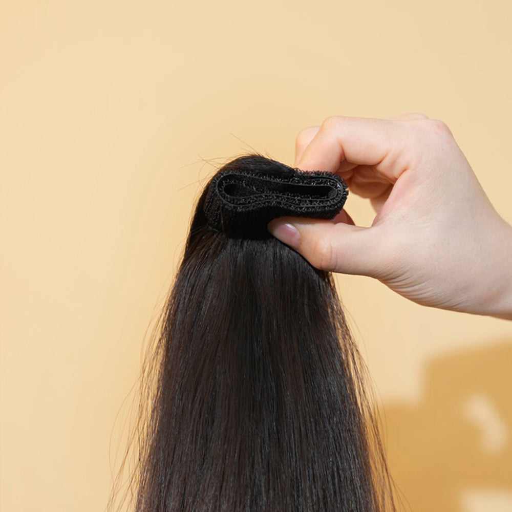 XBLhair Miss Attractive Ponytail Hair Raw Natural Inborn Wavy Human Hair