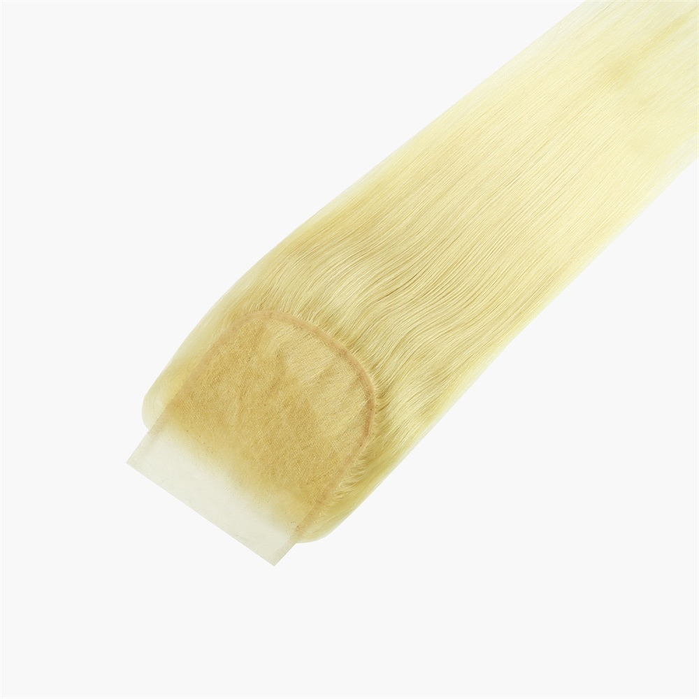 XBL Hair #613 Blonde 5x5 HD Lace Closure Straight