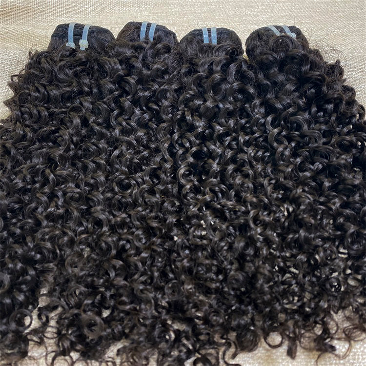XBLhair Miss Flawless Raw Hair One Donor Hair 3 Bundles/Lot Curly Hair Weaves Hair Bundles