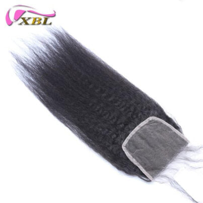4×4 HD Lace Closure Kinky Curly Hair