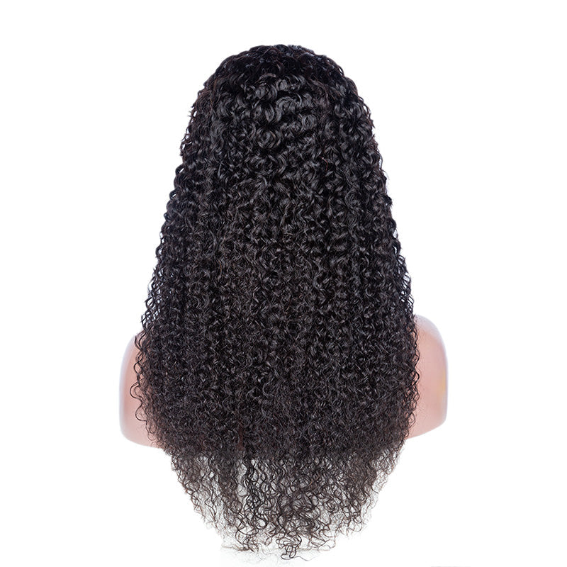 XBL Hair Curly Wig 4x4/5x5/6x6 HD Lace Closure Wig Deep Curly Lace Closure Bleached Small Knots Wig