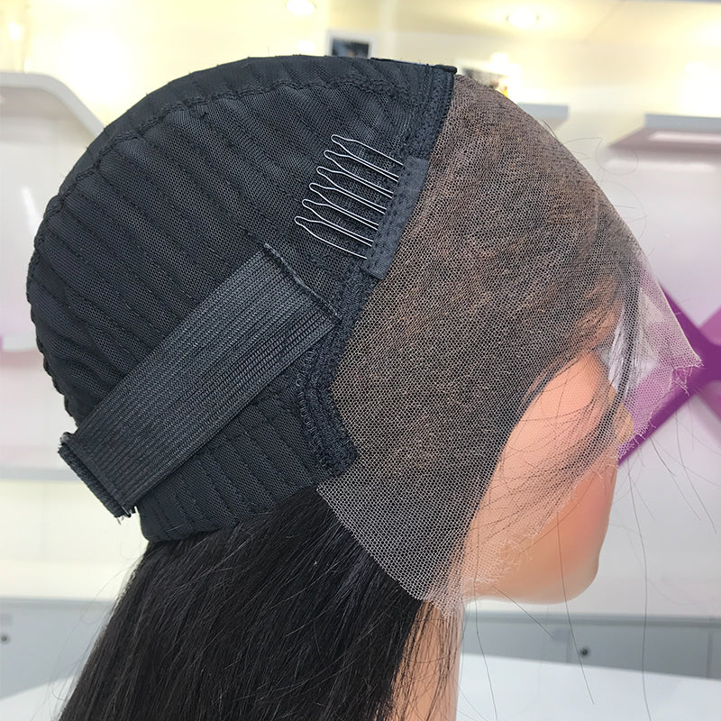 Bleached Knots 13x4 HD Full Frontal Wig Body Wave with Bleached Knots