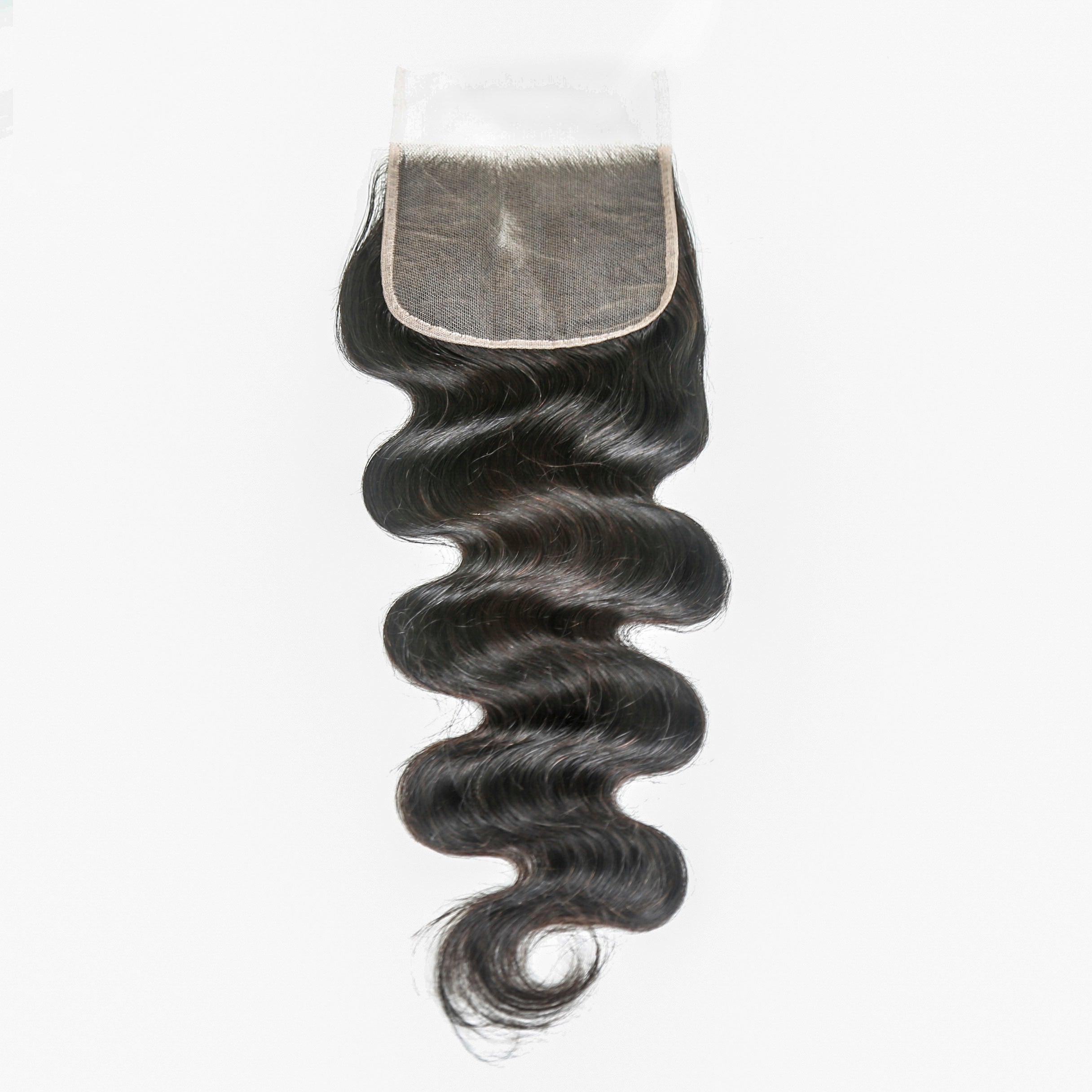 XBL Hair 5x5 Transparent Lace Closure Body Wave Small Knots Free Part