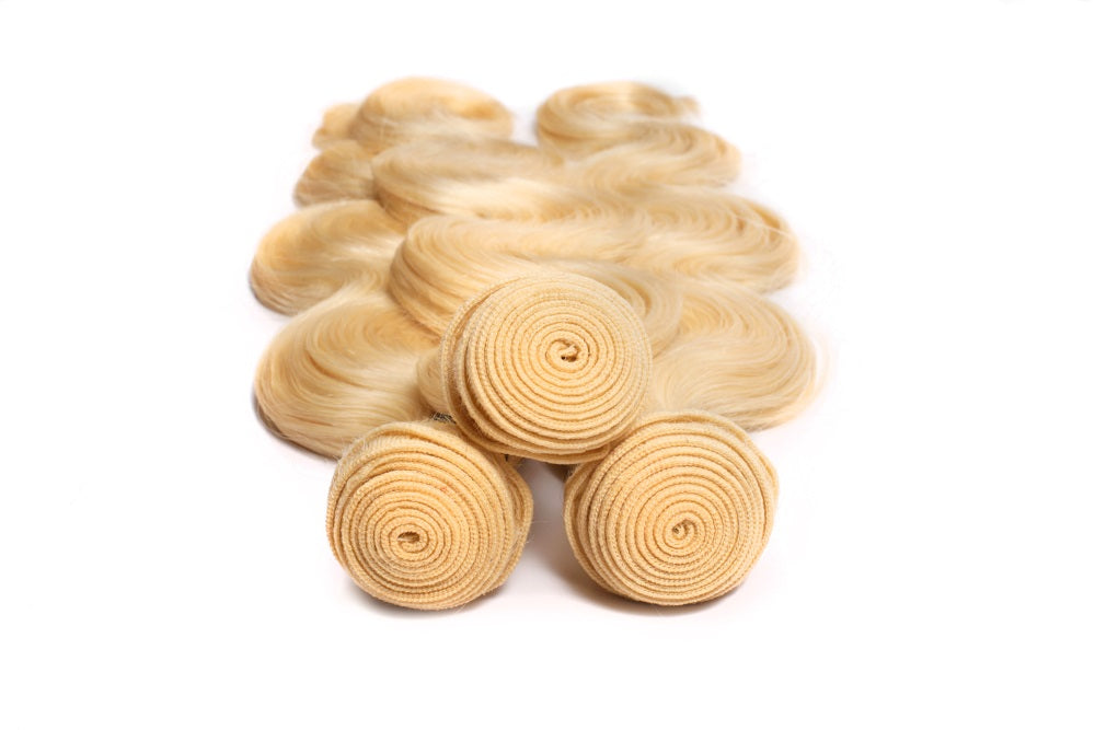 Miss Flawless 613 Blonde Raw Body Wave Hair High Density xblhair Dye any Color