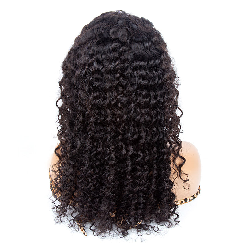 XBL Hair Deep Wave Wig 13x4/13x6 HD Lace Frontal Wig Can Make Deep Part Bleached Small Knots