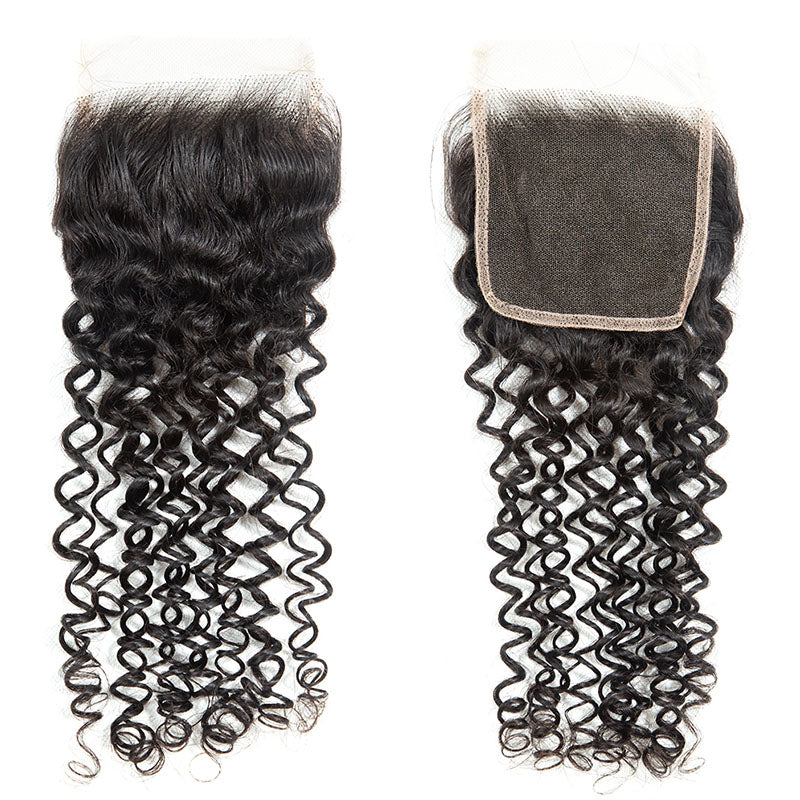 XBL Hair 4x4 HD Lace Closure Curly Deep Curly