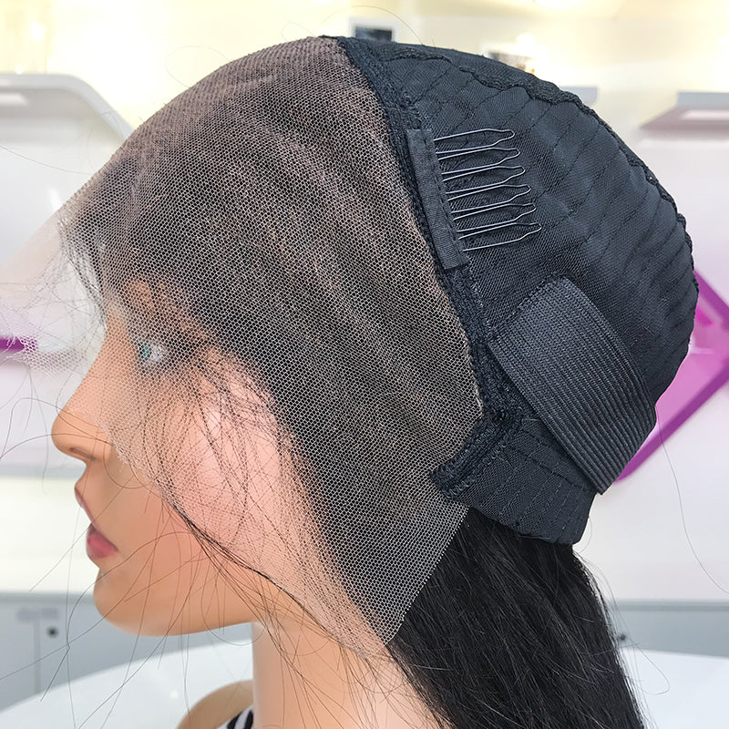 Bleached Knots 13x4 HD Full Frontal Wig Body Wave with Bleached Knots