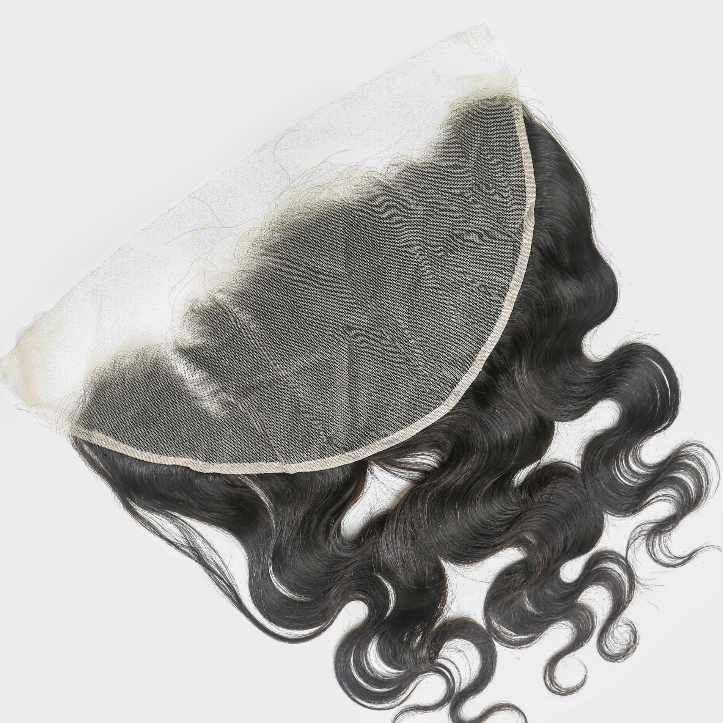 XBL Hair 13x6 Transparent Lace Frontal Body Wave Small Knots Pre-plucked Hairline